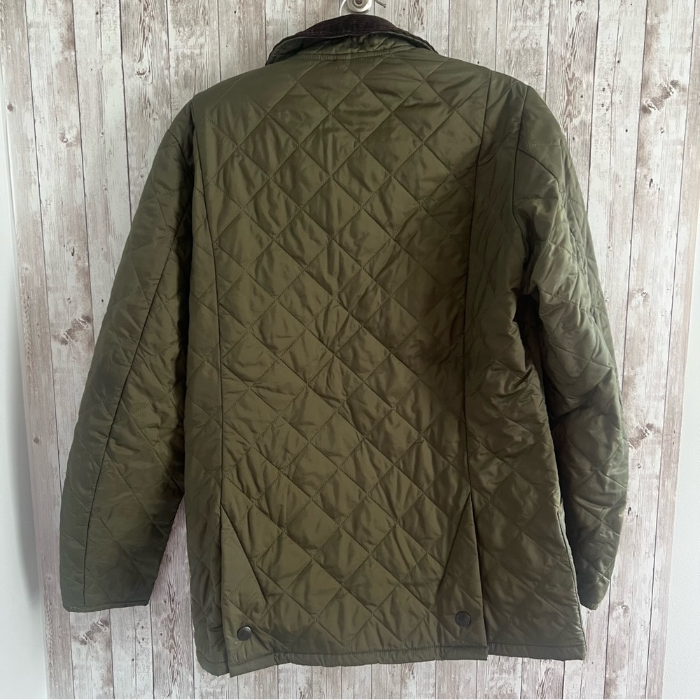 Barbour Green Heritage Liddesdale Quilted Jacket Men’s Medium - Picture 2 of 4